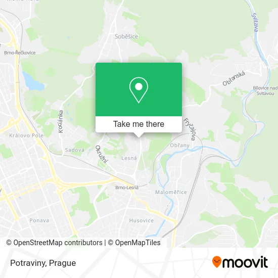 Карта Potraviny