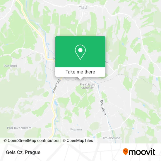 Geis Cz map