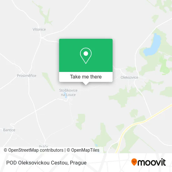 Карта POD Oleksovickou Cestou