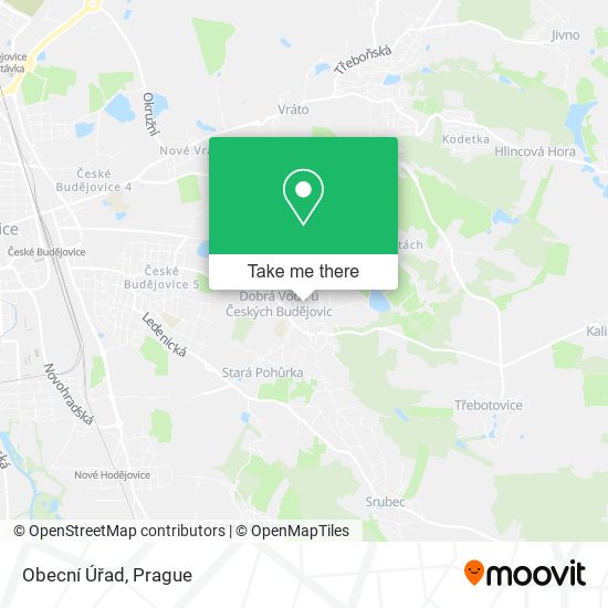 Obecní Úřad map