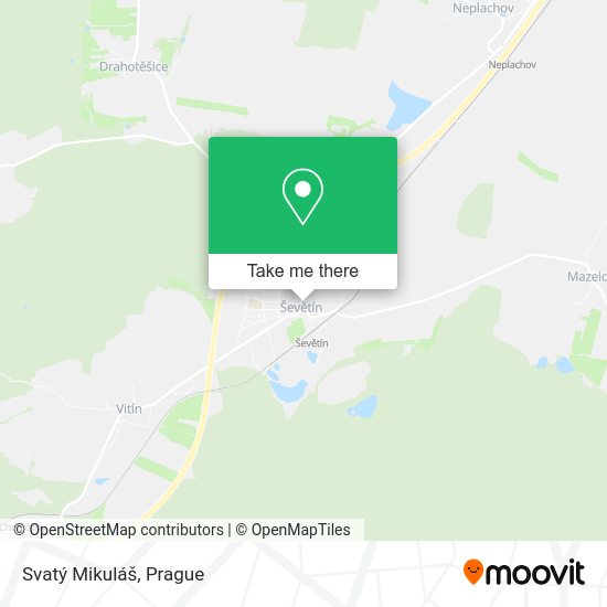 Svatý Mikuláš map