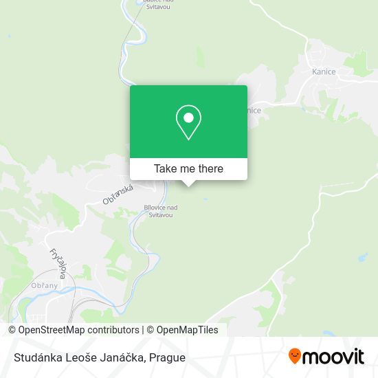 Studánka Leoše Janáčka map