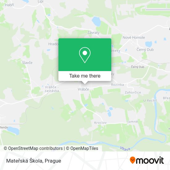 Mateřská Škola map