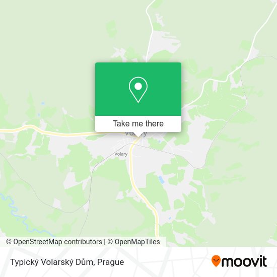 Typický Volarský Dům map