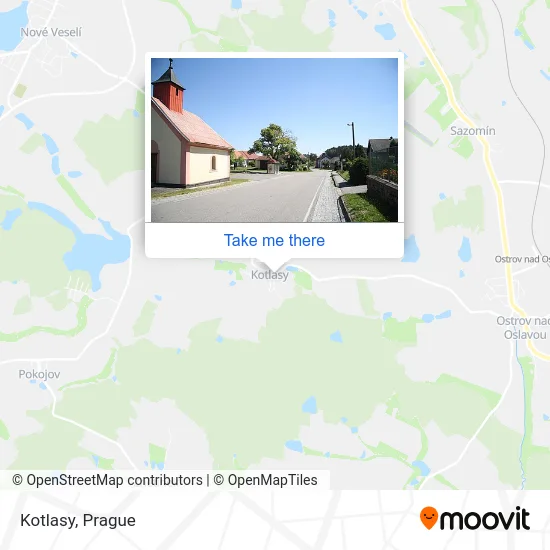 Карта Kotlasy