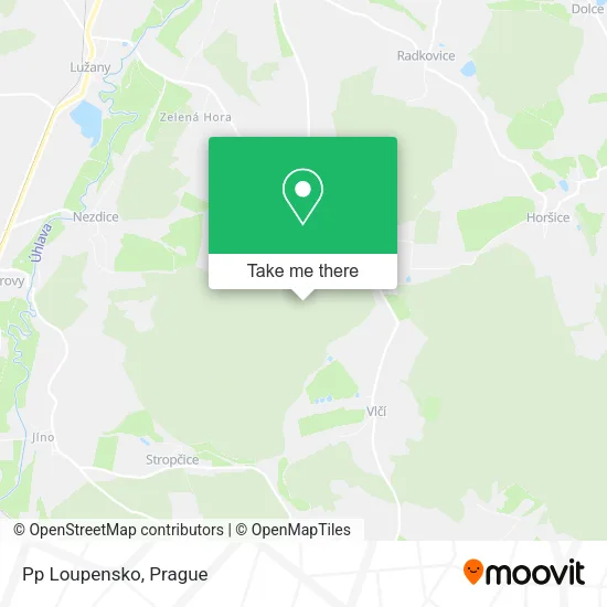 Карта Pp Loupensko