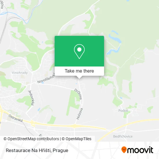 Карта Restaurace Na Hřišti