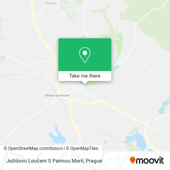 Карта Ježíšovo Loučení S Pannou Marií