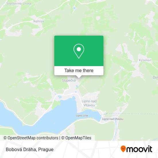 Карта Bobová Dráha