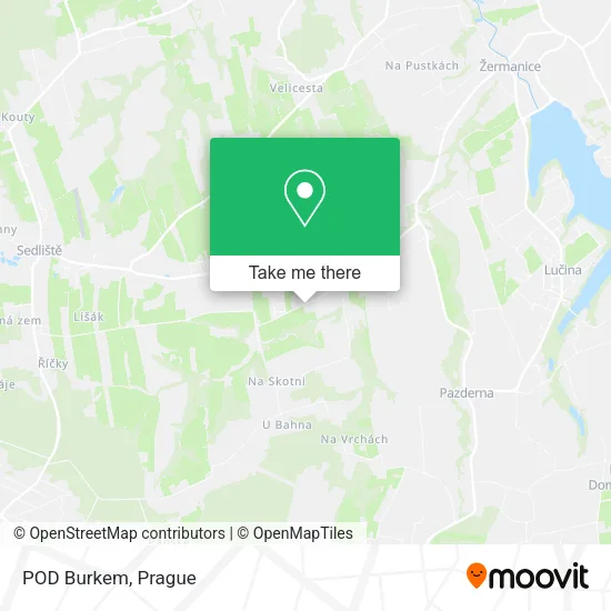 Карта POD Burkem