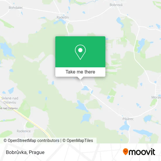 Карта Bobrůvka