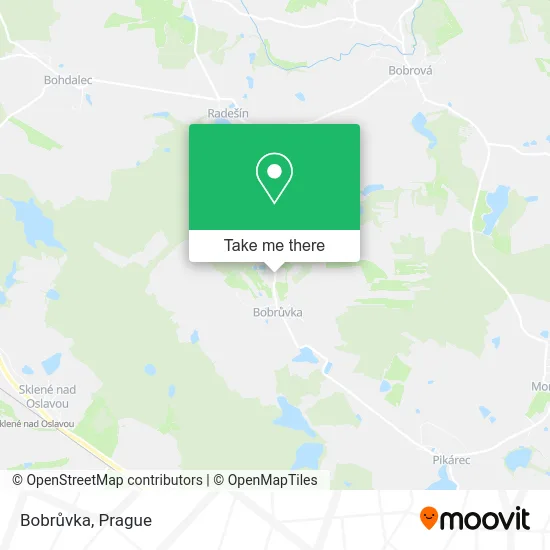 Карта Bobrůvka