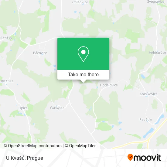 Карта U Kvašů