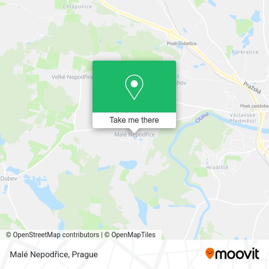 Malé Nepodřice map