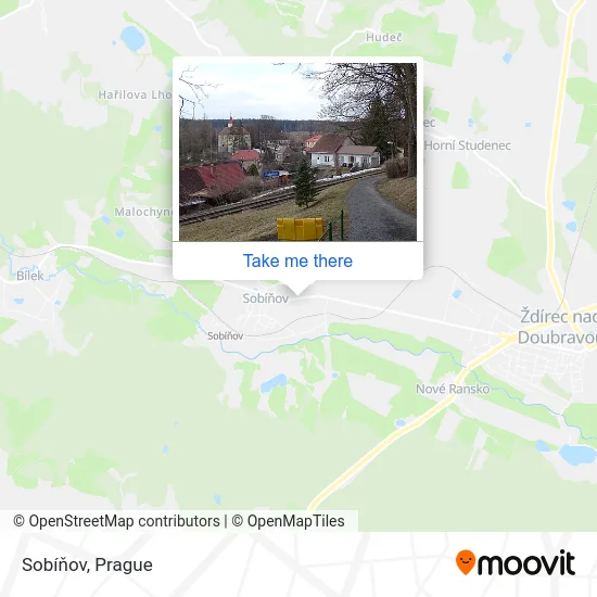 Карта Sobíňov