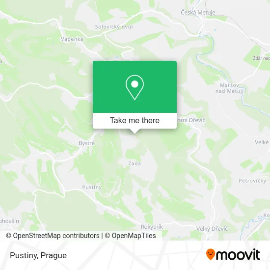 Карта Pustiny