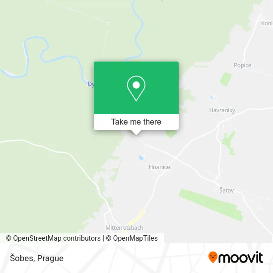 Карта Šobes