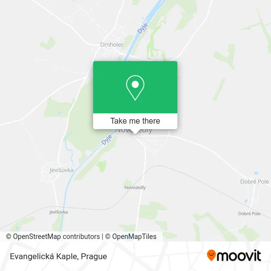 Evangelická Kaple map