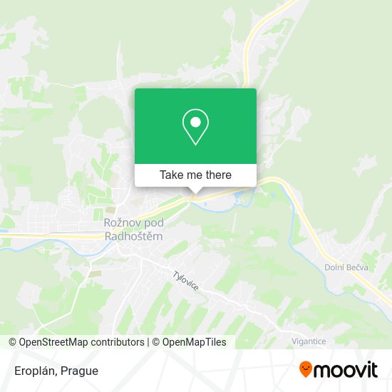 Карта Eroplán