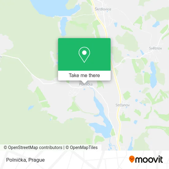 Карта Polnička