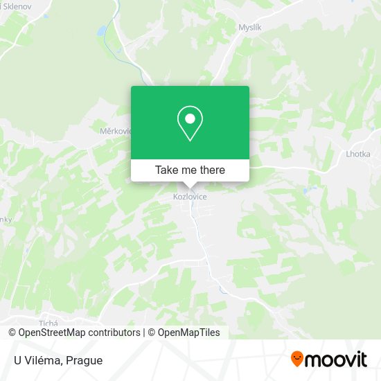 Карта U Viléma