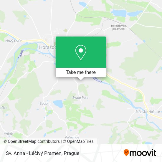 Sv. Anna - Léčivý Pramen map