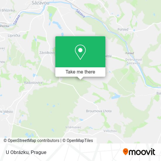Карта U Obrázku