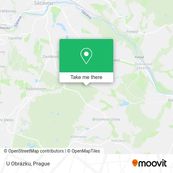 Карта U Obrázku