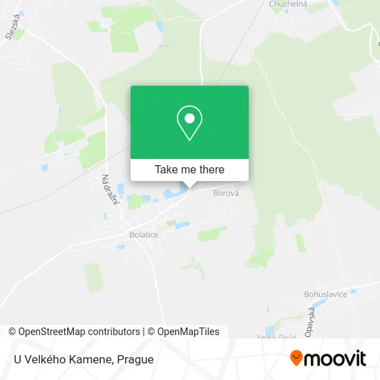 Карта U Velkého Kamene
