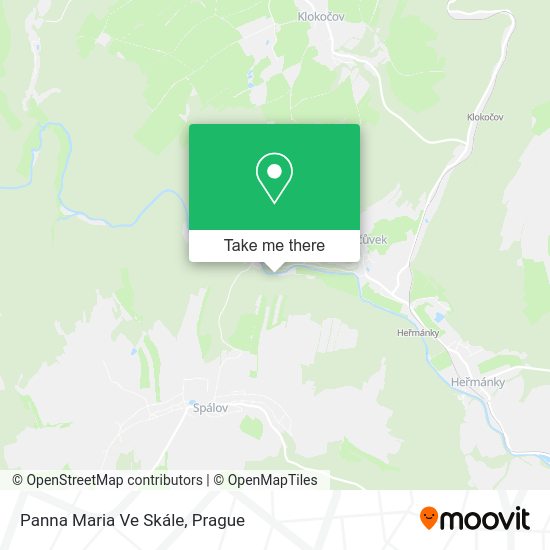 Panna Maria Ve Skále map
