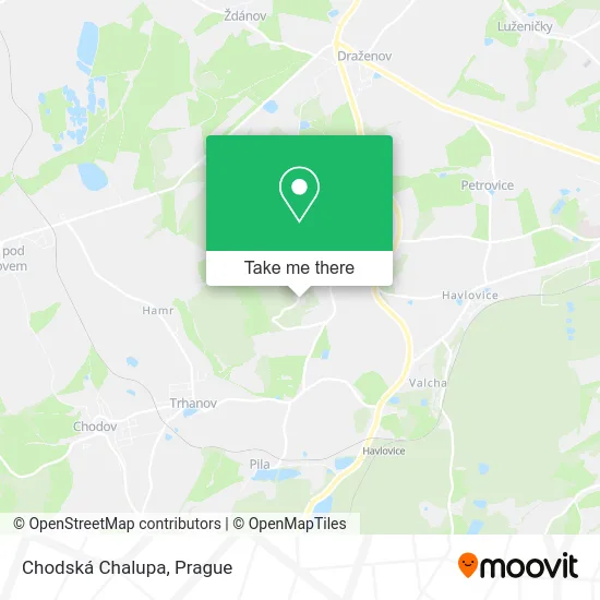 Карта Chodská Chalupa