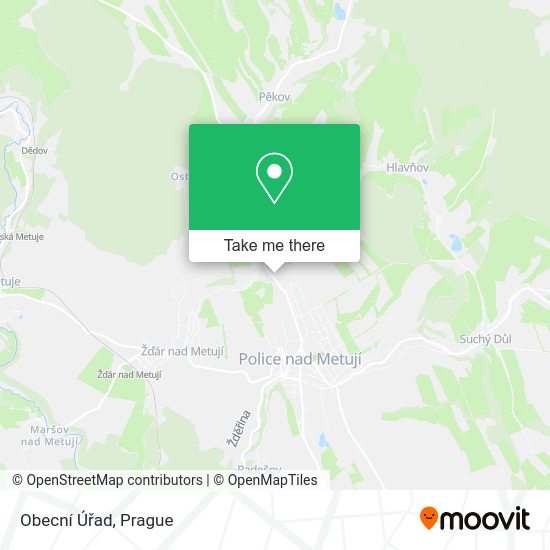 Obecní Úřad map
