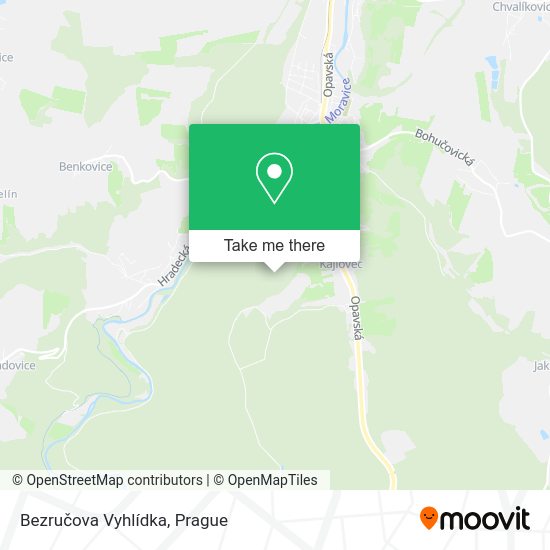 Bezručova Vyhlídka map