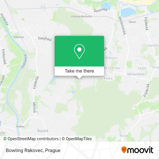 Карта Bowling Rakovec