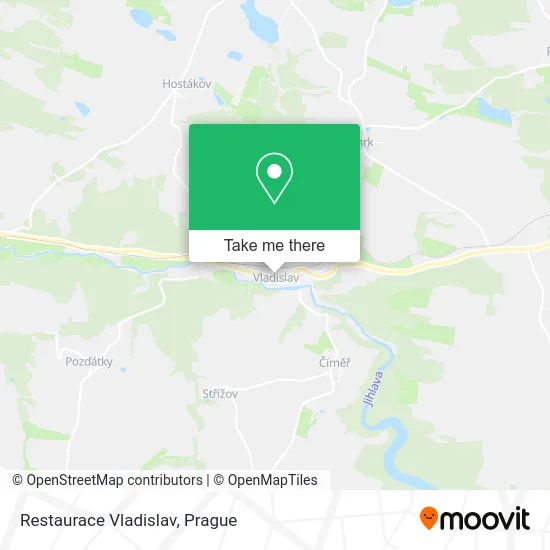 Карта Restaurace Vladislav