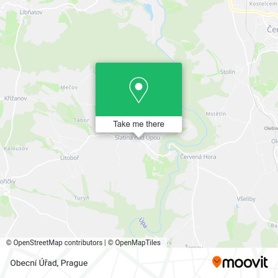 Obecní Úřad map