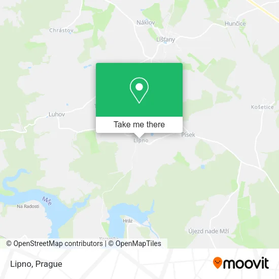 Карта Lipno