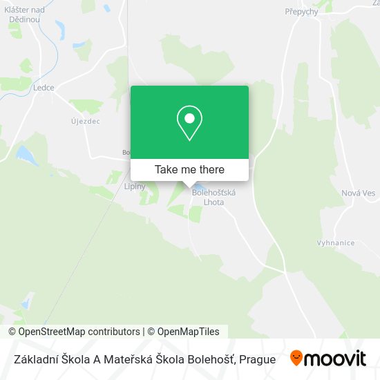 Základní Škola A Mateřská Škola Bolehošť map
