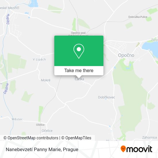 Nanebevzetí Panny Marie map