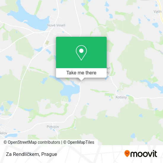 Карта Za Rendlíčkem