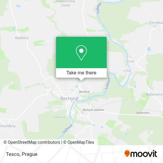 Tesco map