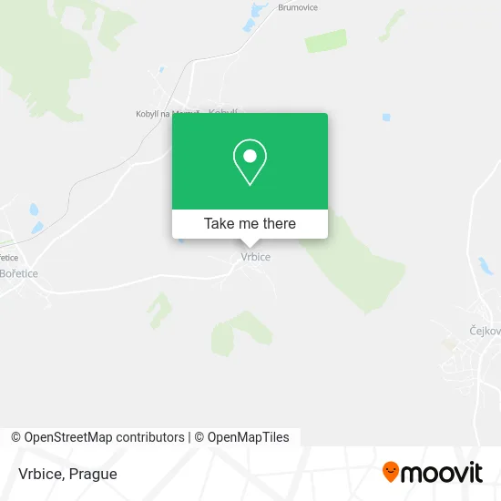 Карта Vrbice