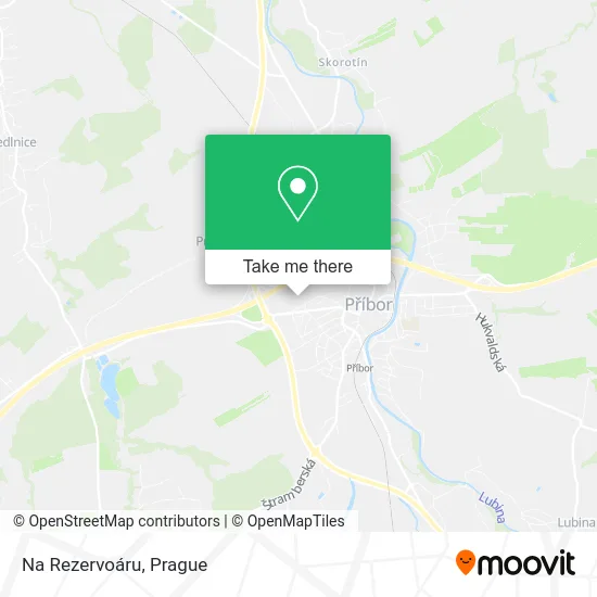 Карта Na Rezervoáru