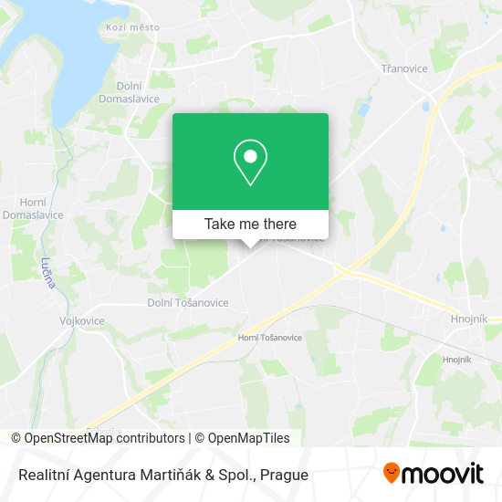 Realitní Agentura Martiňák & Spol. map