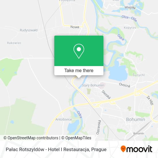 Pałac Rotszyldów - Hotel I Restauracja map