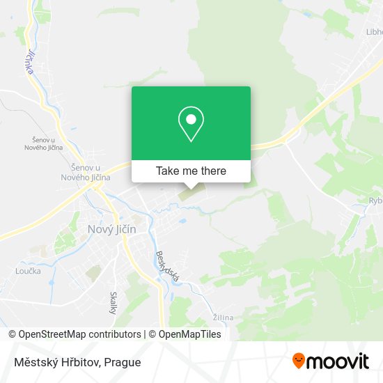 Městský Hřbitov map