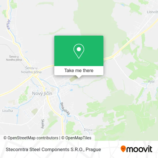 Карта Stecomtra Steel Components S.R.O.