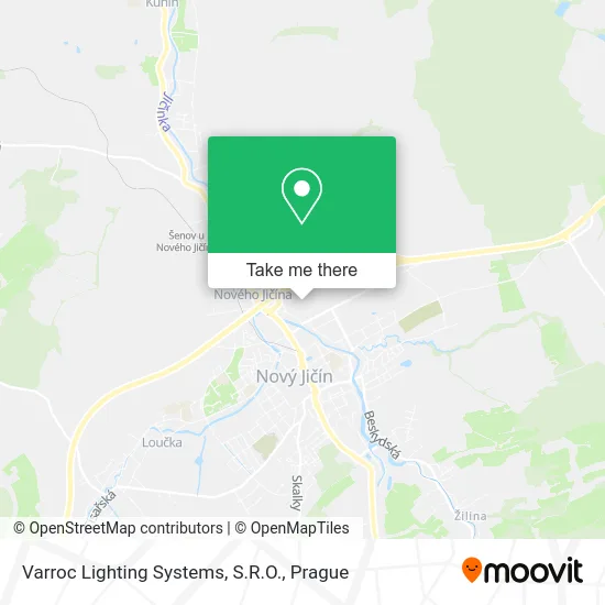 Карта Varroc Lighting Systems, S.R.O.