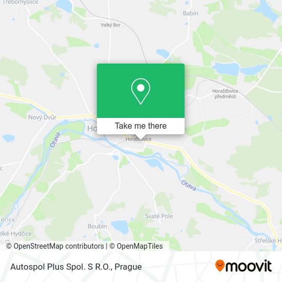 Autospol Plus Spol. S R.O. map
