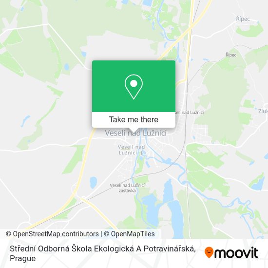 Střední Odborná Škola Ekologická A Potravinářská map